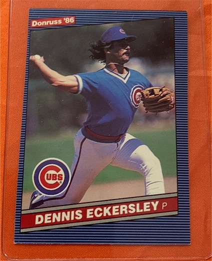 1986 Donruss #239 Dennis Eckersley — front