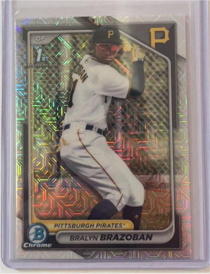 2024 Bowman Chrome #BCP-224 Bralyn Brazoban — front