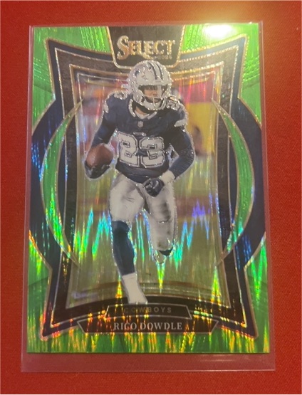 2024 Panini Select Concourse #90 Rico Dowdle — front