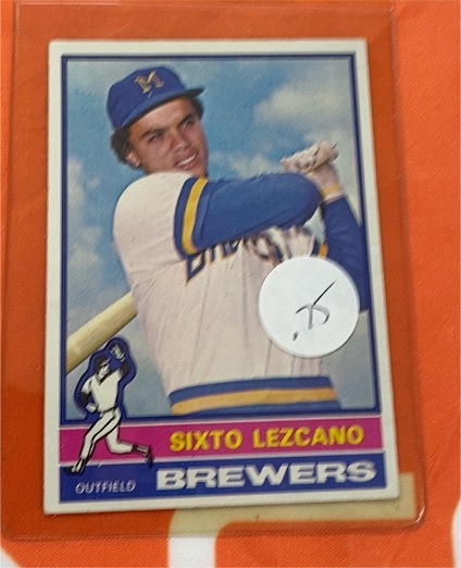1976 Topps #353 Sixto Lezcano — front