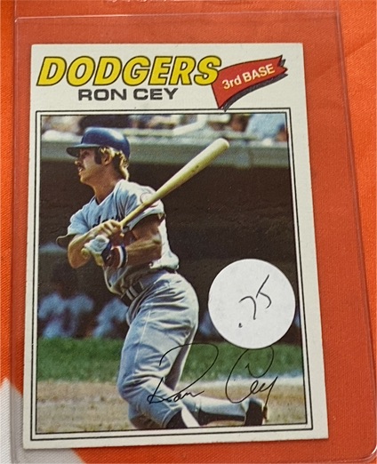 1977 Topps #50 Ron Cey — front