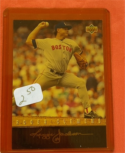 1993 Upper Deck #R7 Roger Clemens — front