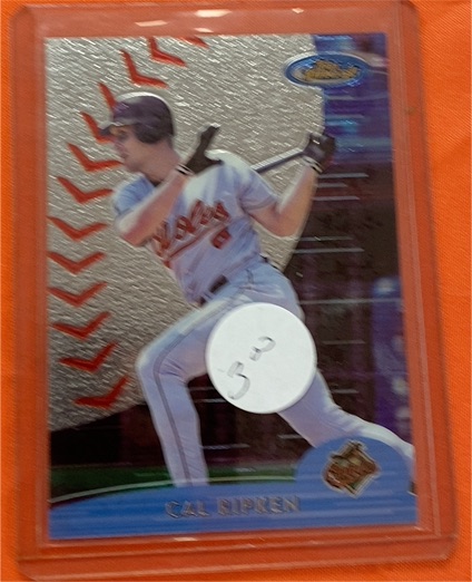 2000 Topps Finest #4 Cal Ripken — front