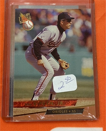 1992 Fleer Ultra #11 Cal Ripken Jr. — front