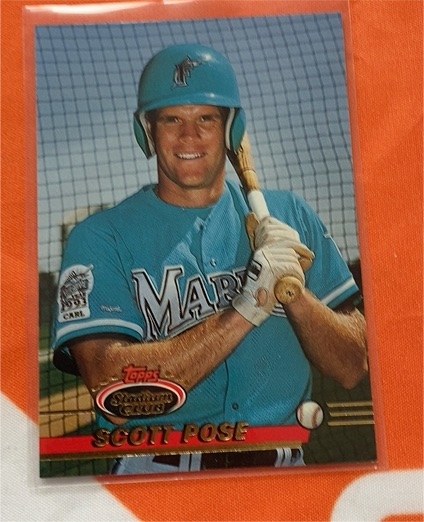 1993 Topps Stadium Club #584 Scott Pose — front