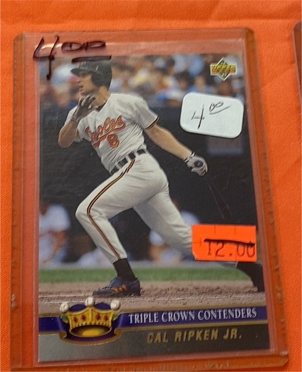 1993 Upper Deck Triple Crown #TC7 Cal Ripken Jr. — front