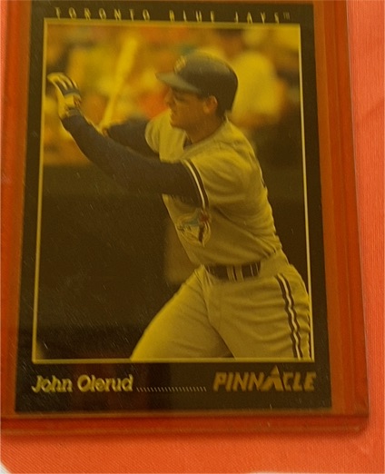 1993 Pinnacle John Olerud — front