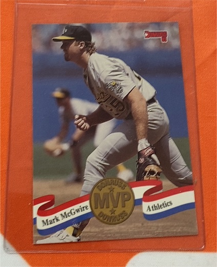 1993 Donruss MVP #MVP-19 Mark McGwire — front