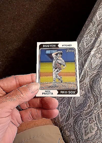 2023 Topps Heritage #187 Nick Pivetta — front