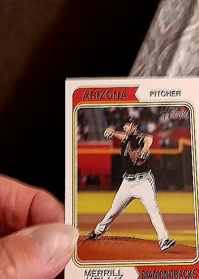 2023 Topps Heritage #199 Merrill Kelly — front