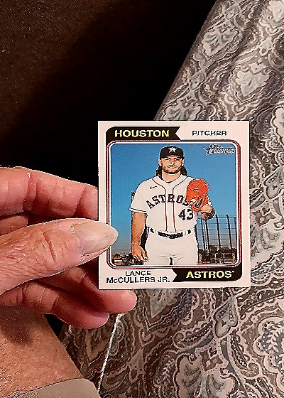 2023 Topps Heritage #235 Lance McCullers Jr. — front