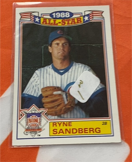 1989 Topps #14 1988 All-Star Ryne Sandberg — front