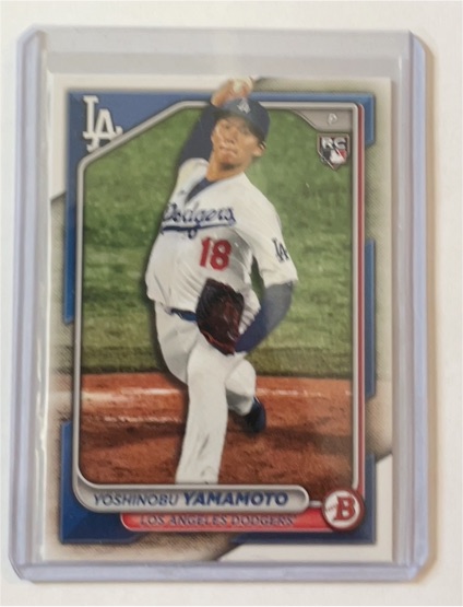 2024 Bowman #36 Yoshinobu Yamamoto — front