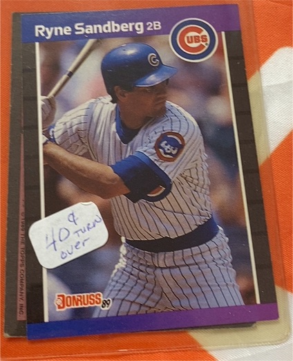 1989 Donruss #105 Ryne Sandberg — front