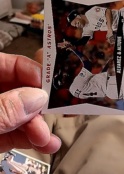 2020 Topps Archives #60CC-AA Yordan Alvarez & Jose Altuve — front