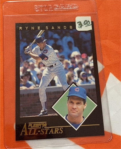 1992 Fleer All-Stars #14 Ryne Sandberg — front