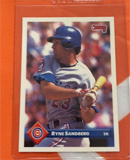 1993 Donruss #344 Ryne Sandberg — front