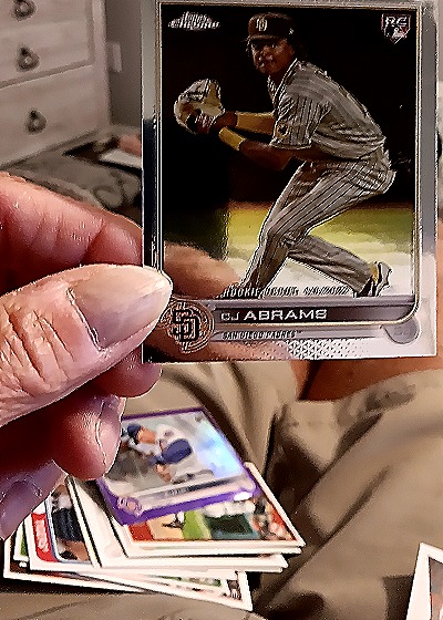 2022 Topps Chrome #US102 CJ Abrams — front