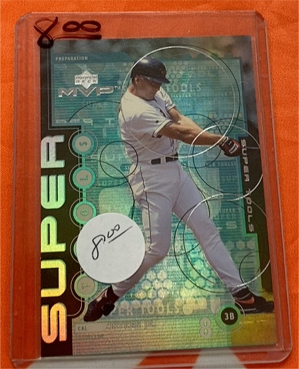 1999 Upper Deck MVP Super Tools #T12 Cal Ripken Jr. — front