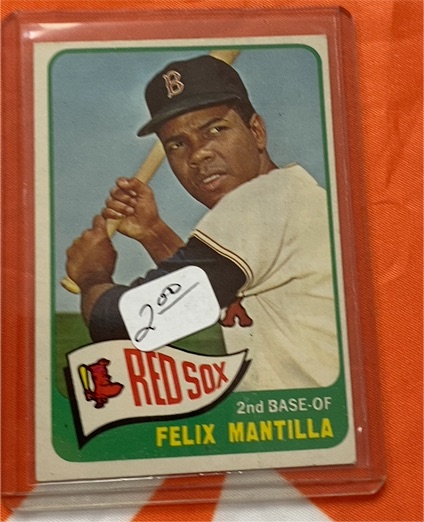 1965 Topps #29 Felix Mantilla — front