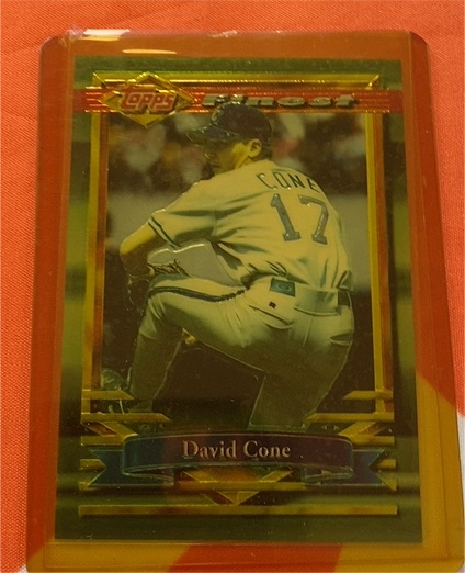 1994 Topps Finest #52 David Cone — front