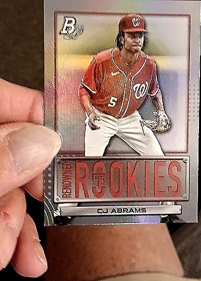 2022 Bowman Platinum #RR-19 CJ Abrams — front