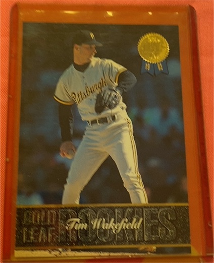 1993 Leaf Gold Leaf Rookies #8 Tim Wakefield — front