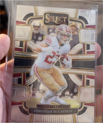 2023 Panini Select Concourse #88 Christian McCaffrey — front