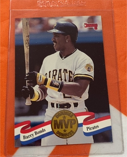1993 Donruss MVP #MVP-25 Barry Bonds — front