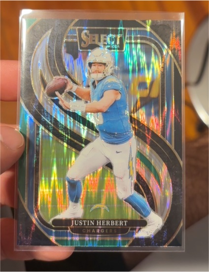 2024 Panini Select Premier Level #131 Justin Herbert — front