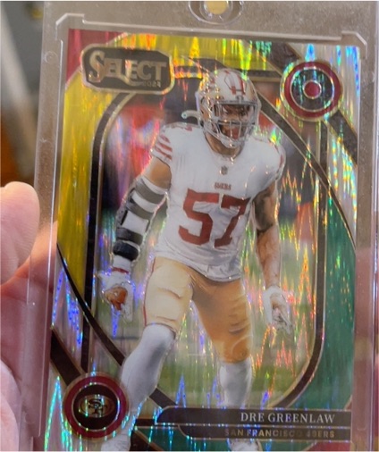 2024 Panini Select Club Level #252 Dre Greenlaw — front