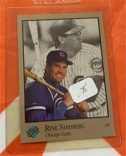 1992 Leaf Studio #18 Ryne Sandberg — front