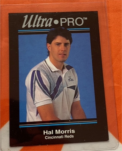 1992 Ultra Pro #P8 Hal Morris — front