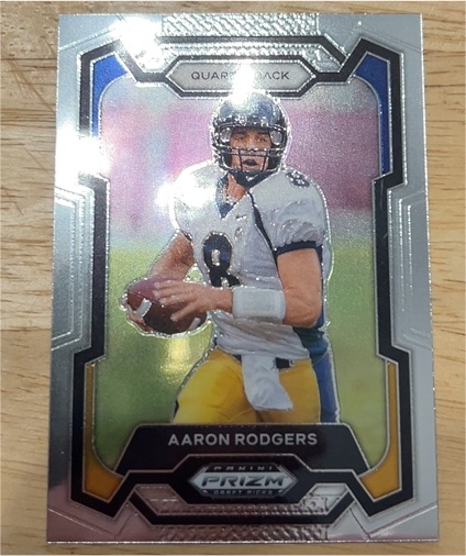 2024 Panini Prizm Draft Picks #72 Aaron Rodgers — front