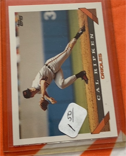 1993 Topps #300 Cal Ripken Jr. — front