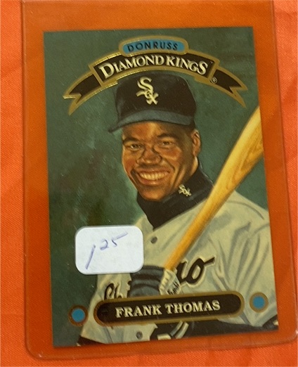 1992 Donruss Diamond Kings #DK-8 Frank Thomas — front