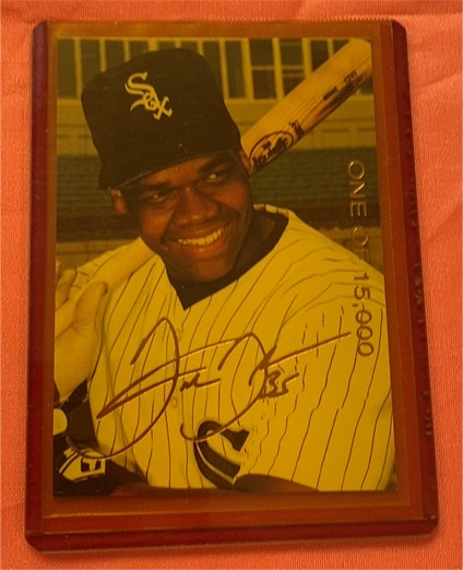 1992 Sports Stars USA #NNO Frank Thomas — front