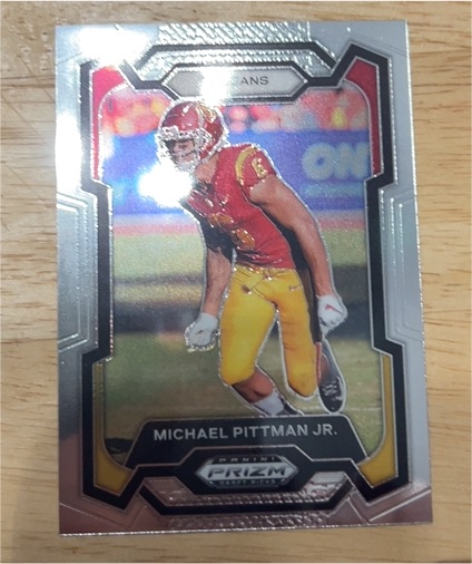 2024 Panini Prizm Draft Picks #56 Michael Pittman Jr. — front