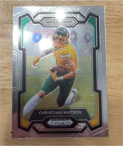 2024 Panini Prizm Draft Picks #47 Christian Watson — front
