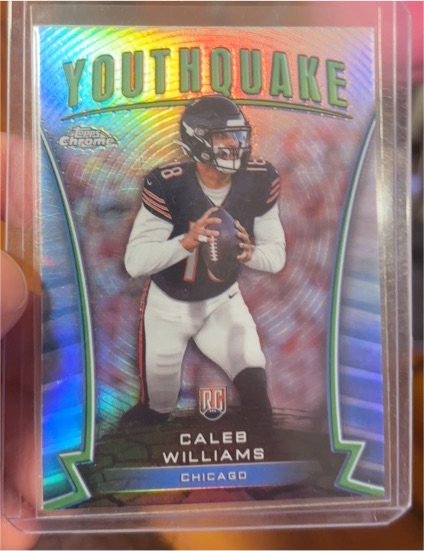 2024 Topps Chrome #Y-1 Caleb Williams Youthquake — front