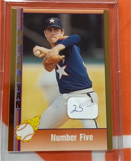 1991 Pacific Nolan Ryan #143 Number Five — front