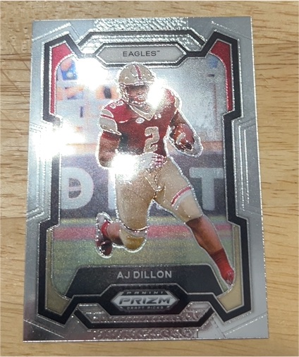 2024 Panini Prizm Draft Picks #22 AJ Dillon — front