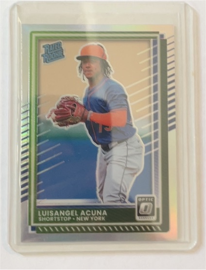 2025 Donruss Optic #1 Luisangel Acuna — front