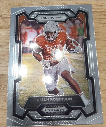 2023 Panini Prizm Draft Picks Bijan Robinson — front