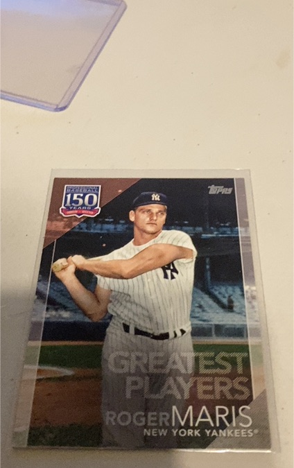 2019 Topps Series 1 #150-82 Roger Maris — front