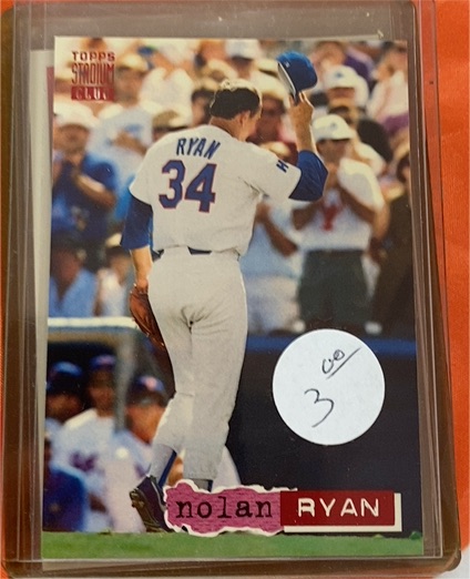 1994 Topps Stadium Club #34 Nolan Ryan — front