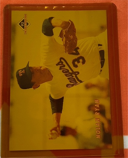 1992 The Colla Collection #92 Nolan Ryan — front