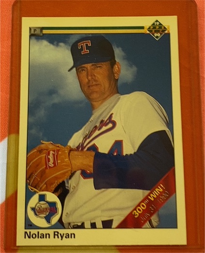 1990 Upper Deck #734 Nolan Ryan — front