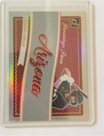 2025 Donruss #18 Jordan Lawlar Greetings From Arizona — front