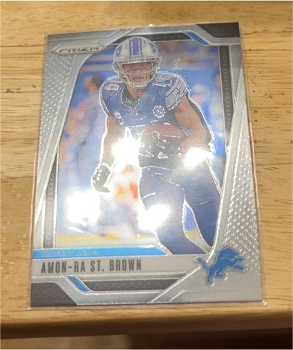 2024 Panini Prizm #95 Amon-Ra St. Brown — front